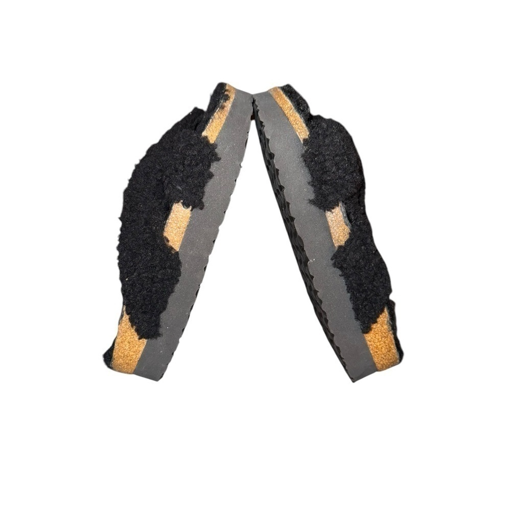 Birkenstock Papillio Daytona Teddy Shearling Platform Sandals Black festival - Picture 10 of 17